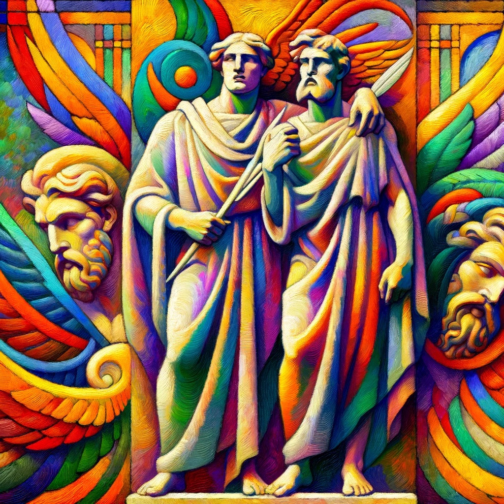Art gallery illustration